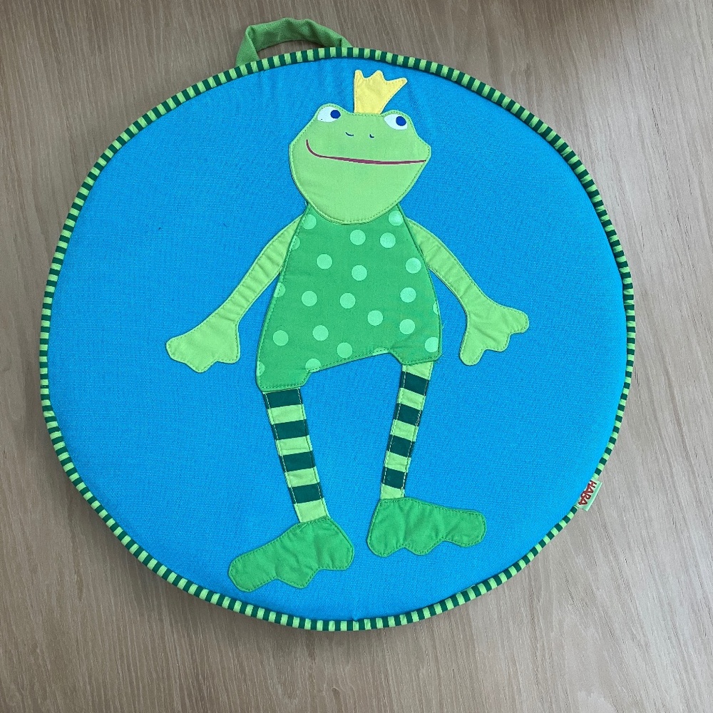 HABA Frog seat cushion